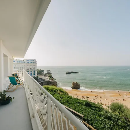 Apartment Bellevue Sea Views & Heart Of Biarritz